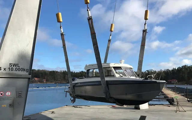 Årets första sjösättning 👍