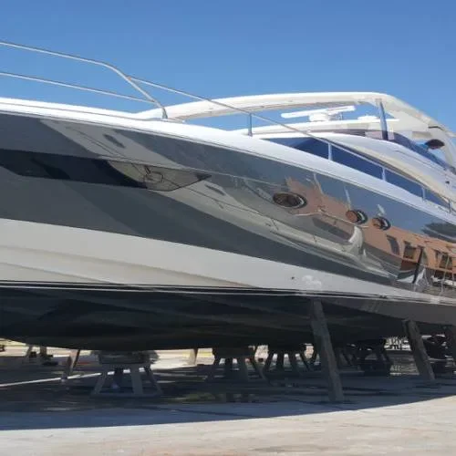 Båtprojekt polering